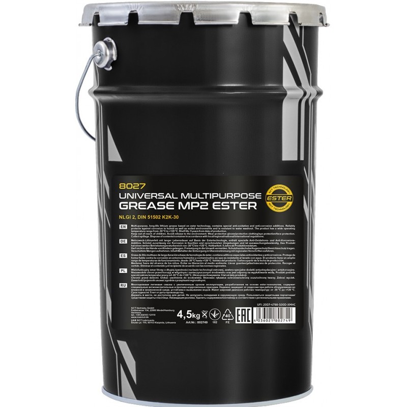 MANNOL 8027 Multipurpose Grease MP2 Ester