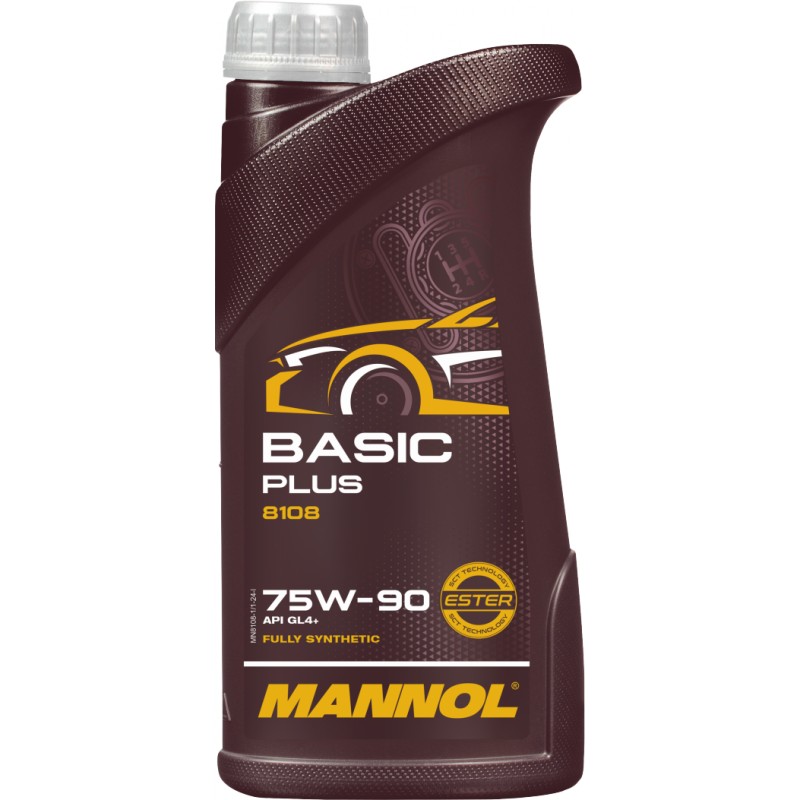 MANNOL 8108 BASIC+ GETRIEBEOEL 75W-90