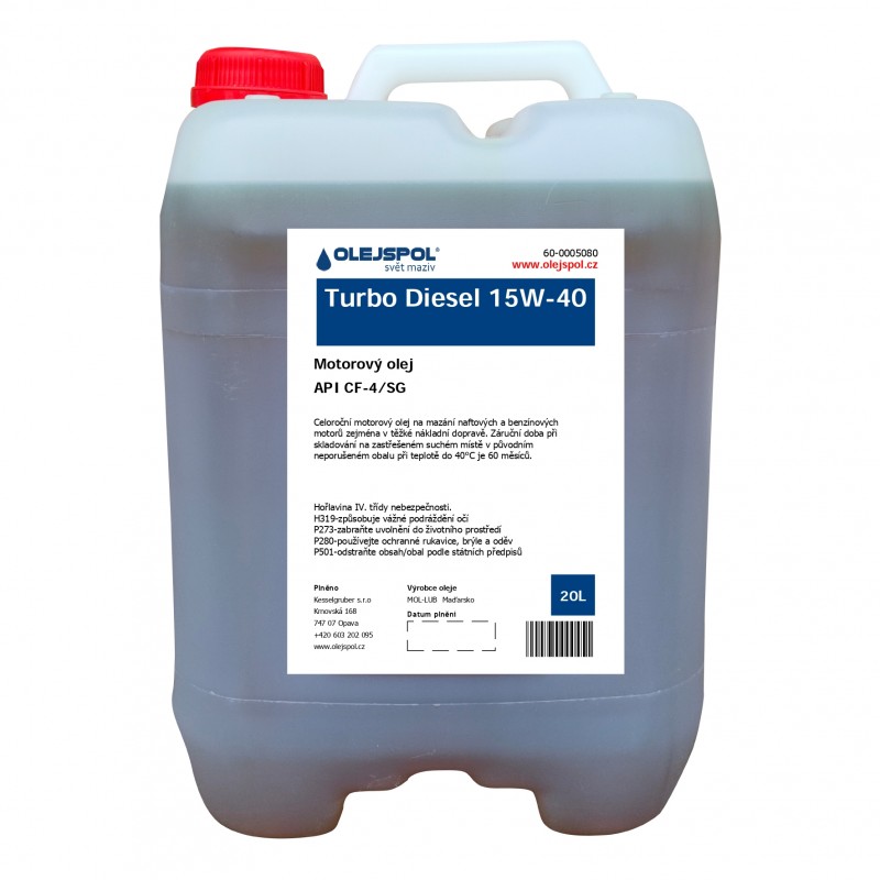 MOL TURBO DIESEL 15W-40