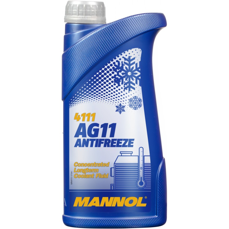 MANNOL 4111 Antifreeze AG11 (modrá)