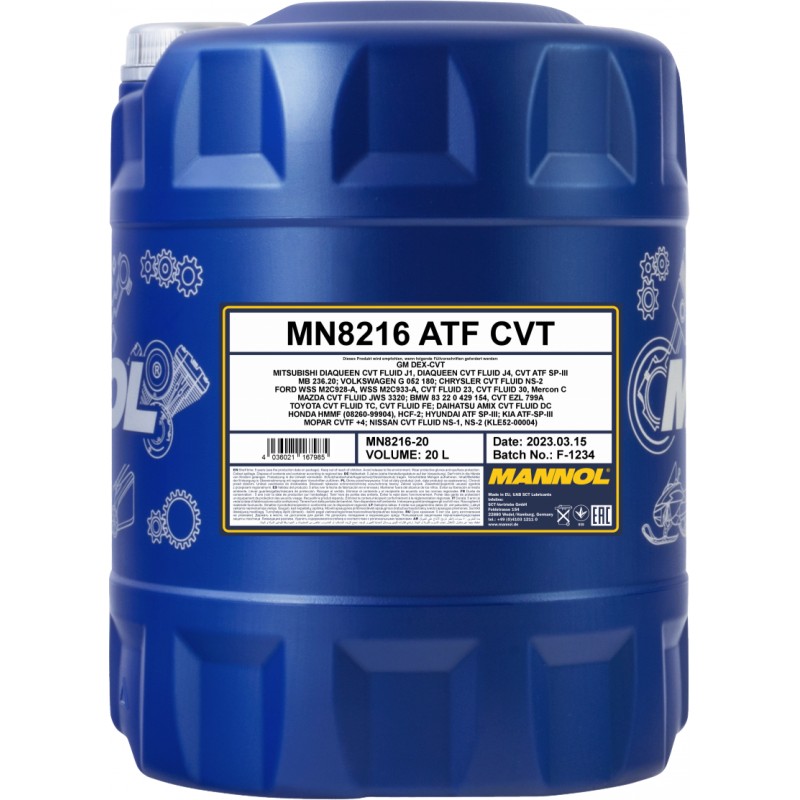 MANNOL 8216 ATF CVT