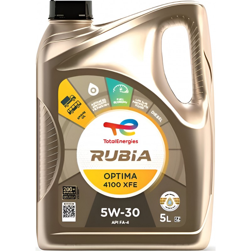 Total Rubia Optima 4100 XFE 5W-30