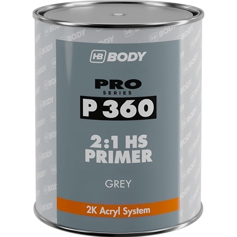 HB BODY P360 Univerzální plnič 2:1 Šedý