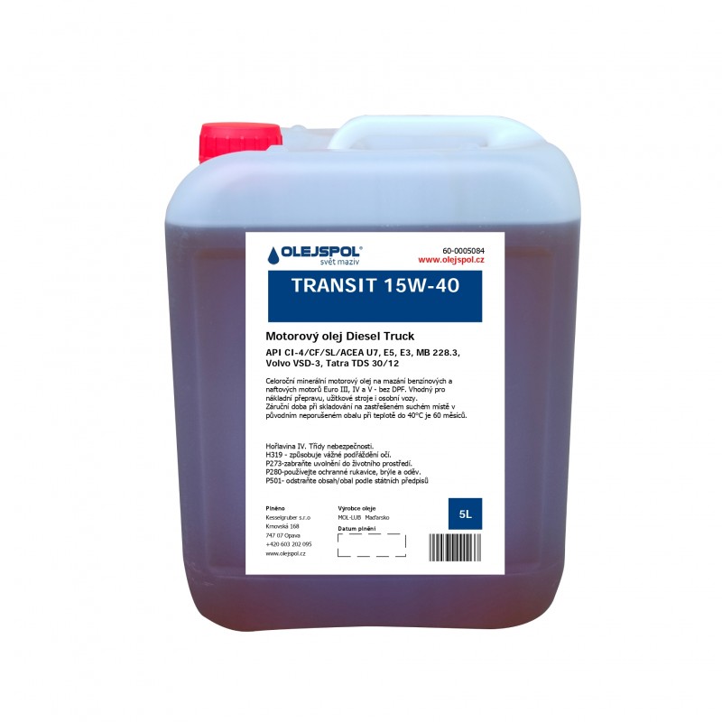 MOL DYNAMIC TRANSIT 15W-40