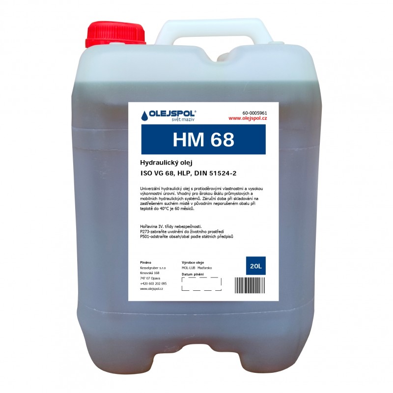 Hydraulický olej OHHM 68 (HLP 68)