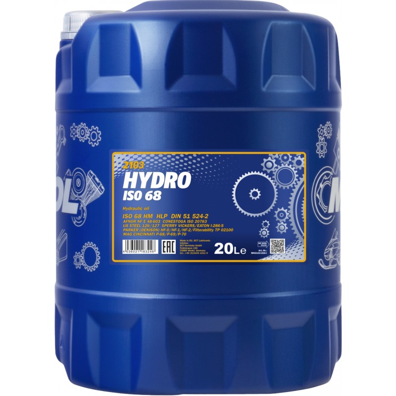 MANNOL 2103 Hydro HV ISO 68