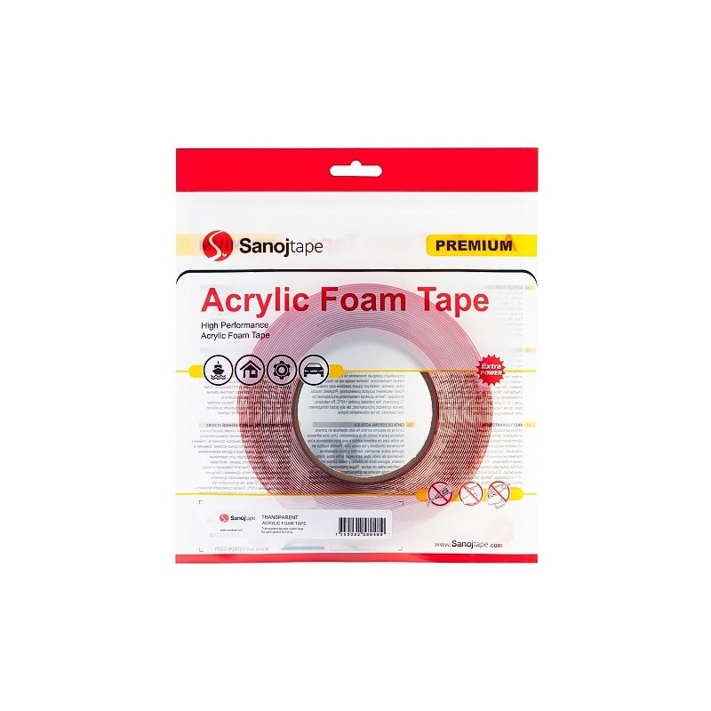 Oboustranná průhledná páska