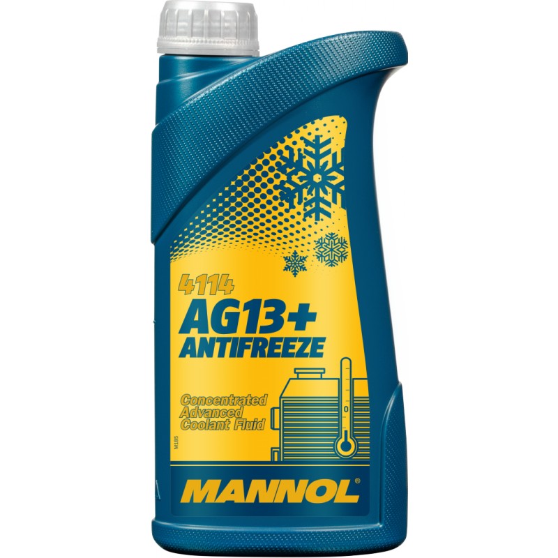MANNOL 4114 Antifreeze AG13+ Advanced (žlutá)
