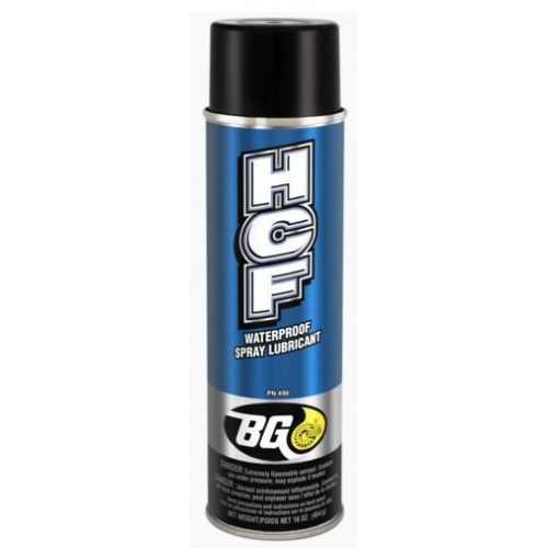 BG 498 HCF Waterproof Spray Lubricant